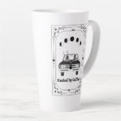 Kaffee Lover: Coworker Boss Astrologie Zodiac Yoga Milchtasse (Rechte Ecke)