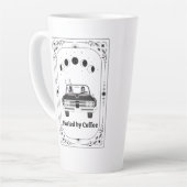 Kaffee Lover: Coworker Boss Astrologie Zodiac Yoga Milchtasse (Linke Ecke)