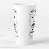 Kaffee Lover: Coworker Boss Astrologie Zodiac Yoga Milchtasse (Vorderseite)