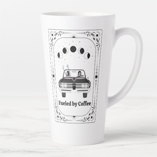 Kaffee Lover: Coworker Boss Astrologie Zodiac Yoga Milchtasse (Rechts)