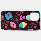 Kaffee Lover Cups & Cupcakes Case-Mate iPhone Hülle (Rückseite (Horizontal))