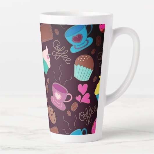 Kaffee Lover Cups & Cupcakes Milchtasse (Rechts)