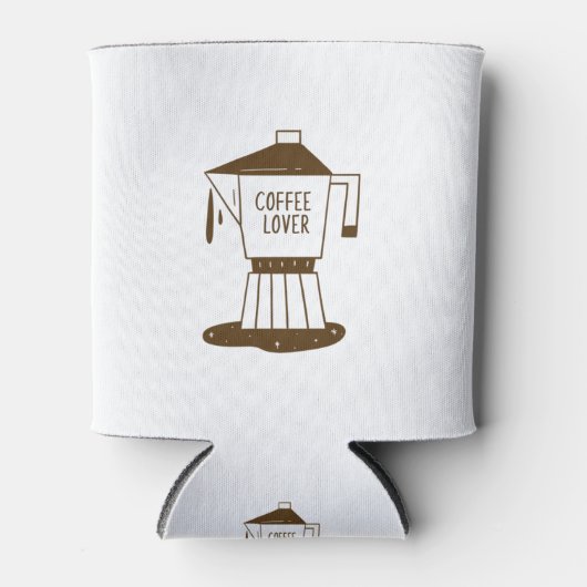Kaffee Lover Dosenkühler (Vorderseite)