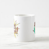 Kaffee Lover Funny Sprichwort Kaffeetasse (Mittel)