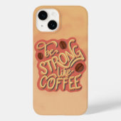 Kaffee Lover Geschenk | Motivierend Menge Case-Mate iPhone Hülle (Rückseite)