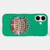 Kaffee Lover: Gesegnet und getrunken Case-Mate iPhone Hülle (Rückseite (Horizontal))