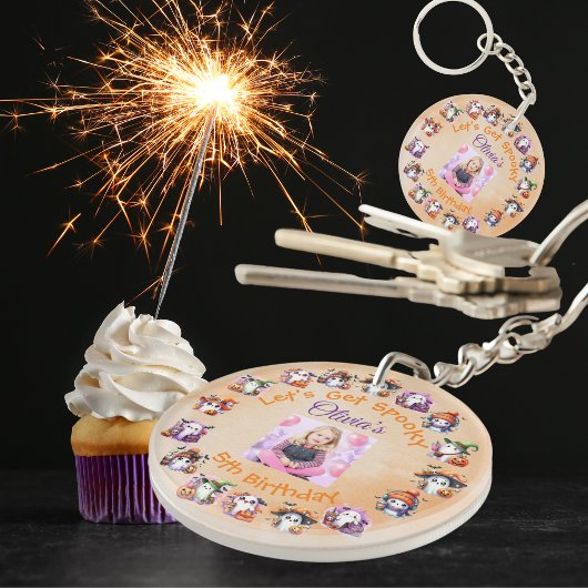 Kaffee Lover Ghost Akryllischer Schlüsselanhänger 