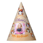 Kaffee Lover Ghost Party Hat für Kinder Party Partyhütchen (Vorderseite)