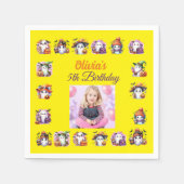 Kaffee Lover Ghost Table Napkin für Kinder zum Geb Serviette (Vorderseite)