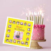 Kaffee Lover Ghost Table Napkin für Kinder zum Geb Serviette