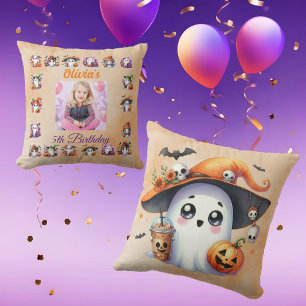 Kaffee Lover Ghost Throw Pillow Geburtstagsdekor Kissen