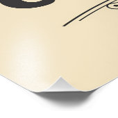 Kaffee Lover Good Laune wird durch Kaffee gesponse Fotodruck (Ecke)