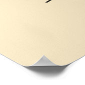 Kaffee Lover Good Laune wird durch Kaffee gesponse Poster (Ecke)