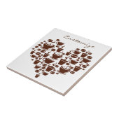 Kaffee Lover Herz Thunder_Cove Fliese (Seite)
