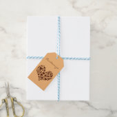 Kaffee Lover Herz Thunder_Cove Geschenkanhänger (Mit Garn)