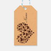 Kaffee Lover Herz Thunder_Cove Geschenkanhänger (Rückseite)