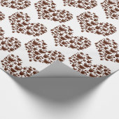Kaffee Lover Herz Thunder_Cove Geschenkpapier (Ecke)
