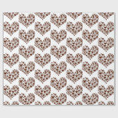 Kaffee Lover Herz Thunder_Cove Geschenkpapier (Flach)