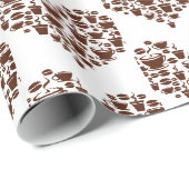Kaffee Lover Herz Thunder_Cove Geschenkpapier (Rolleneckpunkt)
