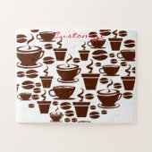 Kaffee Lover Herz Thunder_Cove Puzzle (Horizontal)