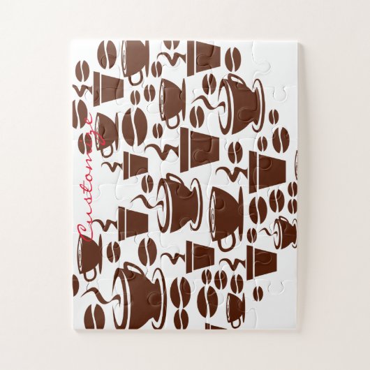 Kaffee Lover Herz Thunder_Cove Puzzle (Vertikal)