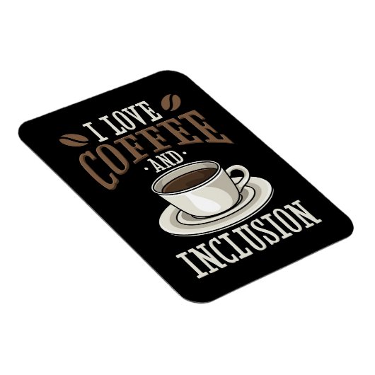 Kaffee Lover I Liebe Kaffee und Inklusive Magnet (Rechte Seite)