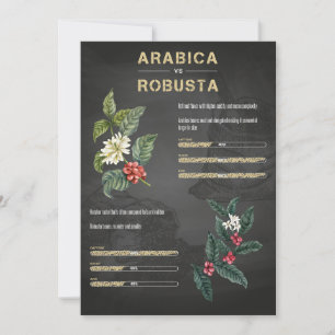 Kaffee Lover Kaffee Arabica Robusta Save The Date