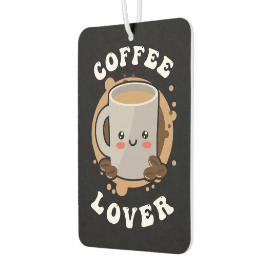 Kaffee Lover Kaffee Cappuccino Lover Autolufterfrischer (Links)