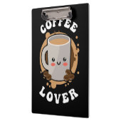 Kaffee Lover Kaffee Cappuccino Lover Klemmbrett (Links)