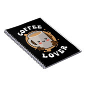 Kaffee Lover Kaffee Cappuccino Lover Notizblock (Rechte Seite)