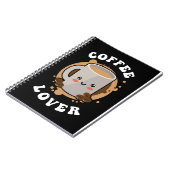 Kaffee Lover Kaffee Cappuccino Lover Notizblock (Linke Seite)