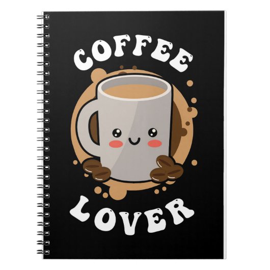 Kaffee Lover Kaffee Cappuccino Lover Notizblock (Vorderseite)