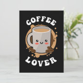 Kaffee Lover Kaffee Cappuccino Lover Save The Date (Stehend Vorderseite)