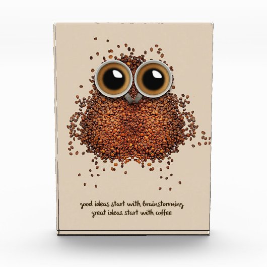 Kaffee Lover Kaffee Fotoblock (Vorderseite)