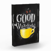 Kaffee Lover Kaffee Guten Morgen Fotoblock (Links)