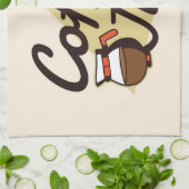 Kaffee Lover Kaffee ist flüssige Joy Geschirrtuch (Gefaltet)