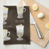 Kaffee-Lover-Kaffee mischt alles Geschirrtuch (Viertel Falte)