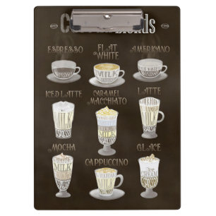 Kaffee-Lover-Kaffee mischt alles Klemmbrett