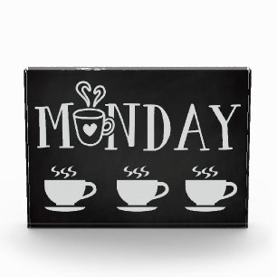 Kaffee Lover Kaffee Montag Tasse Fotoblock