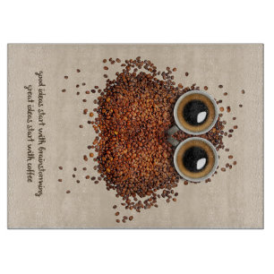 Kaffee Lover Kaffee Schneidebrett