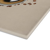 Kaffee Lover Kaffee Schneidebrett (Ecke)