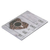 Kaffee Lover Kaffee sind immer gute Ideen Notizblock (Linke Seite)