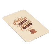 Kaffee Lover Kaffee und Jesus Magnet (Rechte Seite)
