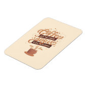 Kaffee Lover Kaffee und Jesus Magnet (Linke Seite)