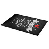 Kaffee Lover Kaffee Zuhause Runs Liebe Schneidebrett (Ecke)