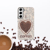 Kaffee Lover Kaffeeban Herz Samsung Galaxy Hülle