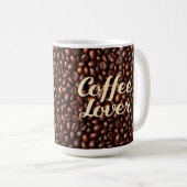 Kaffee Lover Kaffeetasse (VorderseiteRechts)