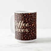 Kaffee Lover Kaffeetasse (Vorderseite Links)