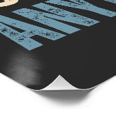 Kaffee Lover | koffeiniert Poster (Ecke)