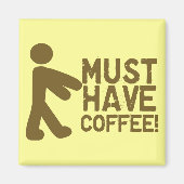 Kaffee Lover Magnet (Vorne)